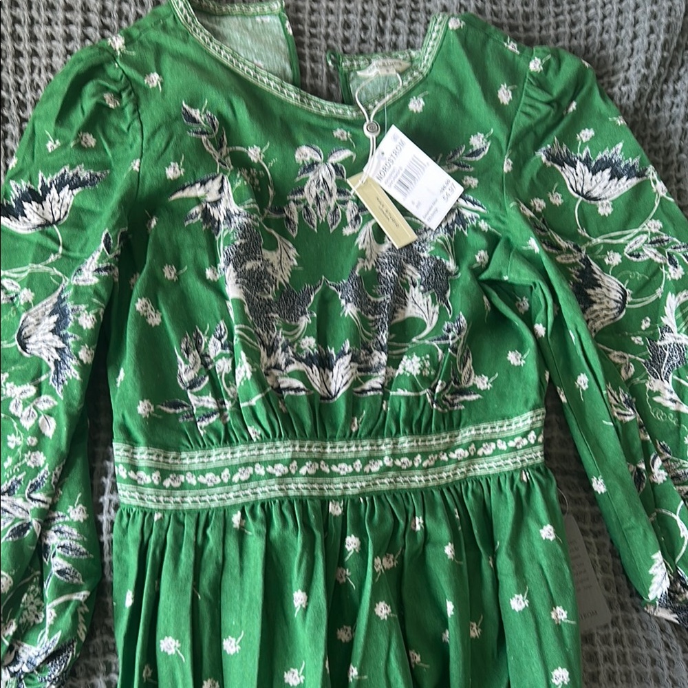 Max Studio Green Floral Maxi Dress
